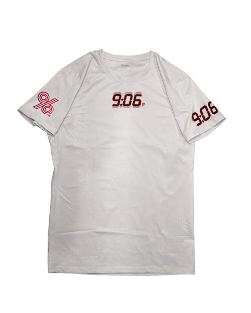 906® Digital Time Tee – White Athletic Shirt