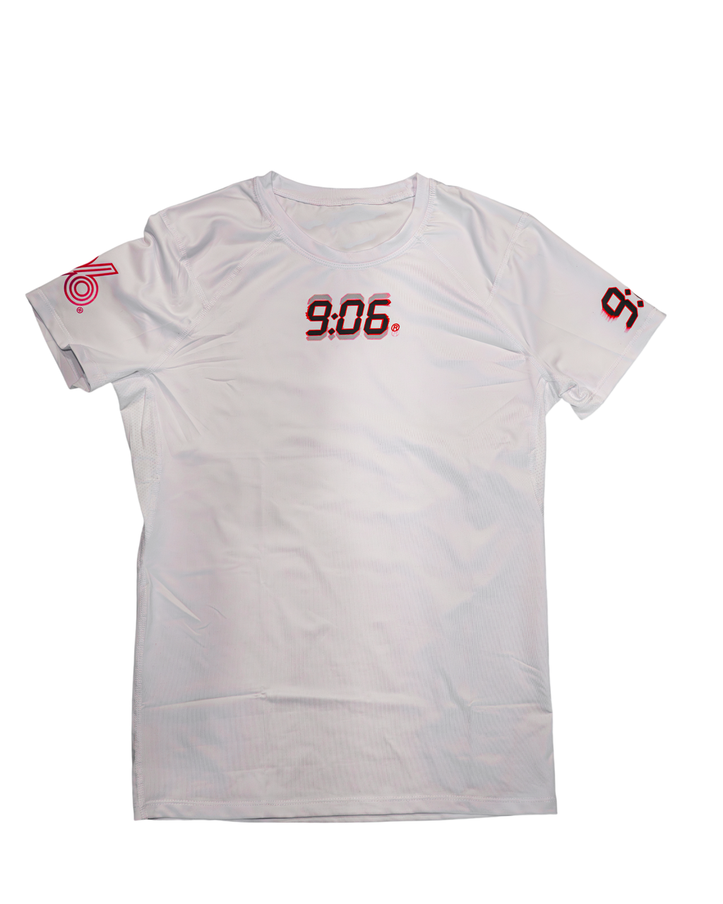 906® Digital Time Tee – White Athletic Shirt