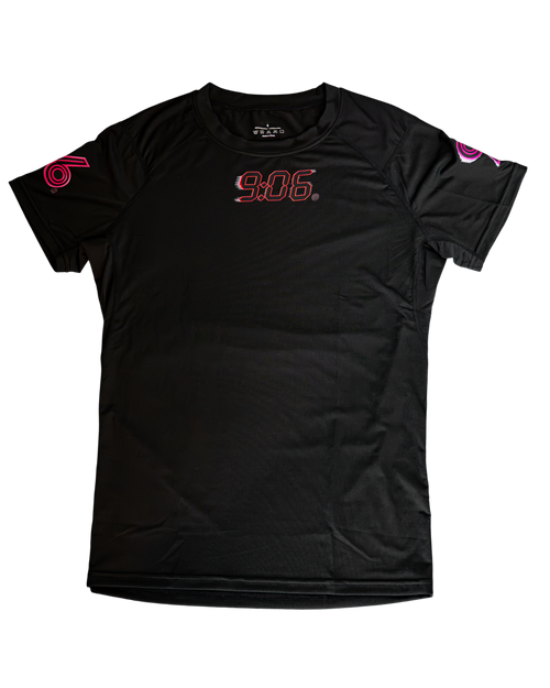 906® Digital Time Tee – Black Athletic Shirt