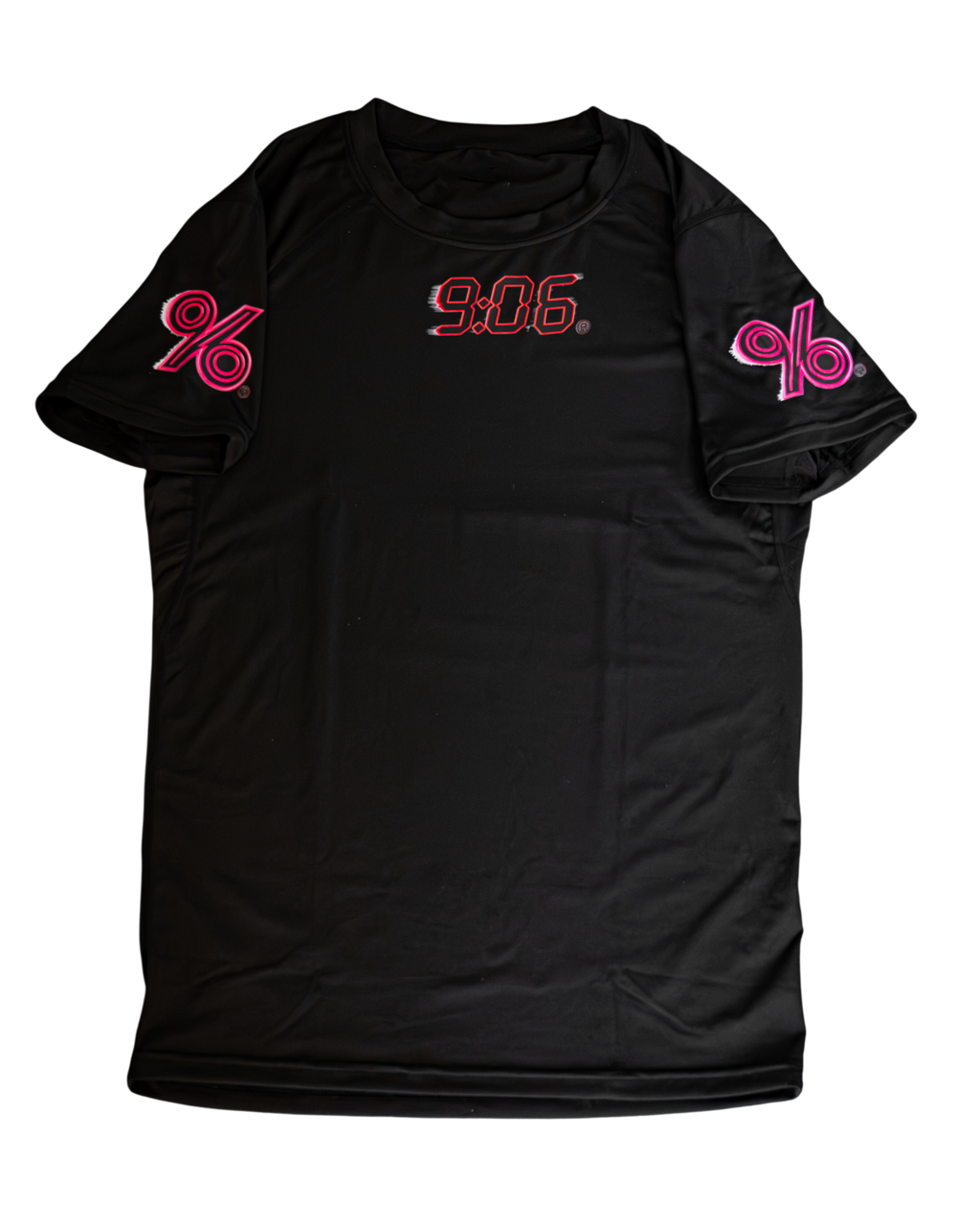 906® Digital Time Tee – Black Athletic Shirt