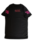906® Digital Time Tee – Black Athletic Shirt